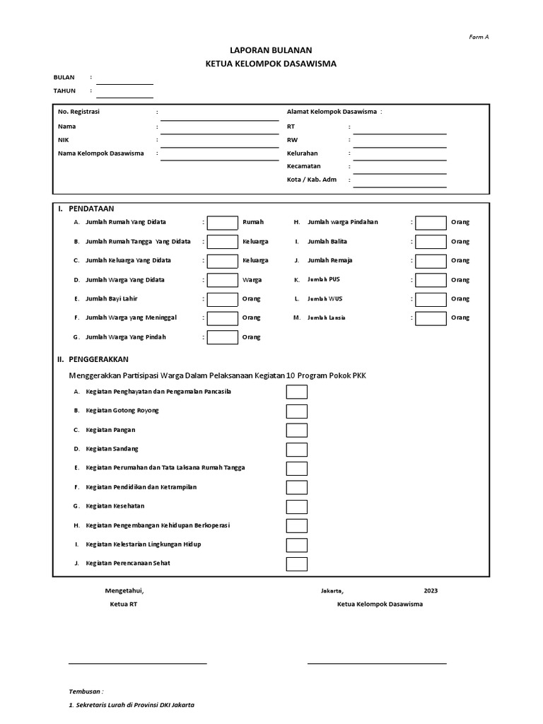 Form A Dawis | PDF