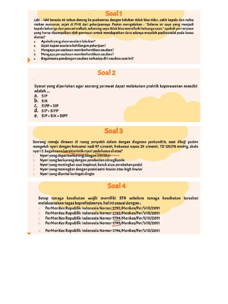 Contoh soal pppk perawat pdf