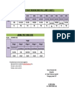 Jadwal Piket Desember 2022