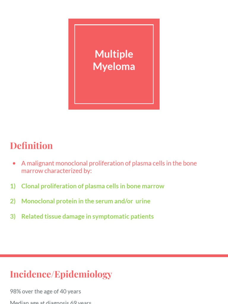 Multiple Myeloma Pdf : Multiple Myeloma: Diagnosis and Treatment – ANHVI