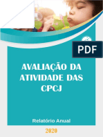 Relatório Anual Da Atividade Das CPCJ Do Ano 2020