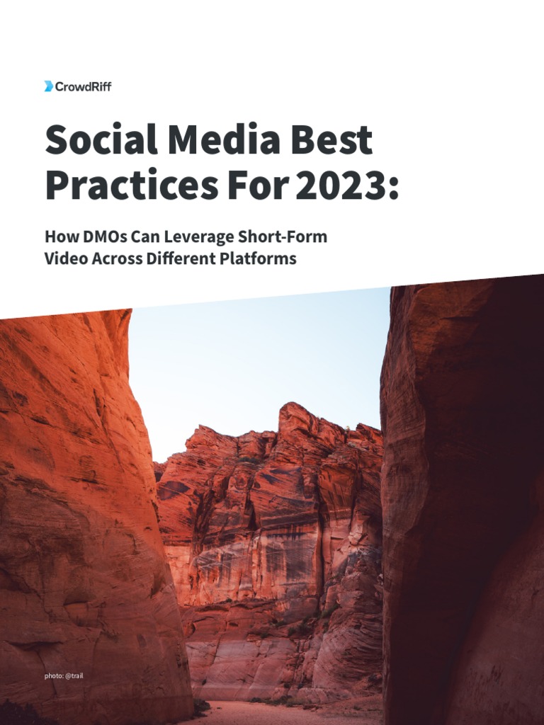 EBOOK-Social-Media-Best-Practices-For-2023 | PDF | Social Media