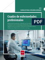 Cuadro de Enfermedades Profesionales