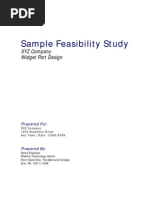 Feasibility Study Example