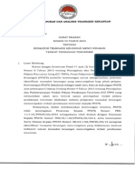 SE Kepala PPATK Nomor 05 Tahun 2023 Tentang Indikator TKM Terkait Pendanaan Terorisme