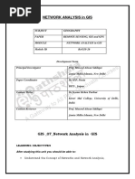 GIS_Network aNALYSIS