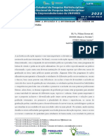 Resumo Simples - Uma Reflexão Sobre A Inclusão e A Diversidade Nos Cursos de Medicina Veterinária