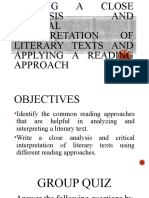 1-Writing A Close Analysis and Critical Interpretation of