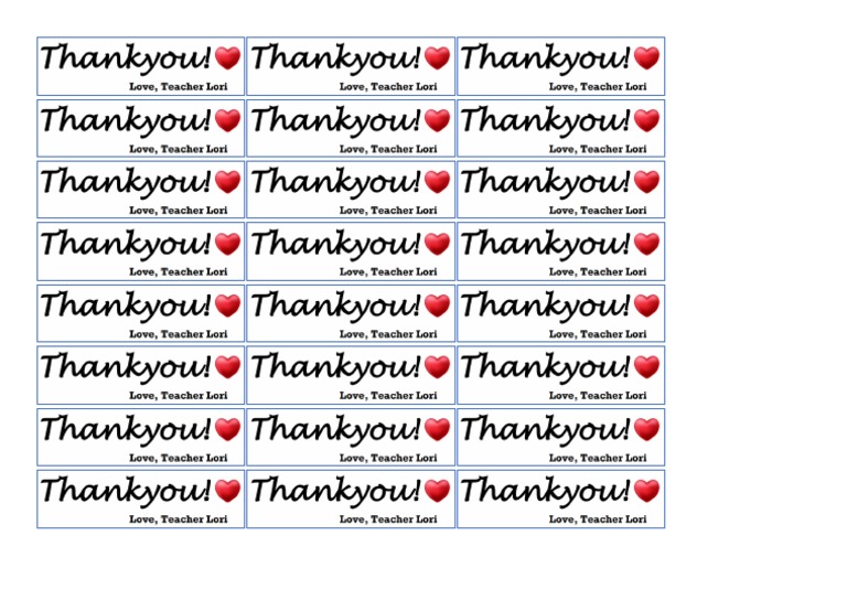 Thankyou | PDF