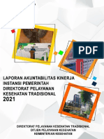 Direktorat Pelayanan Kesehatan Tradisional Lakip 2021