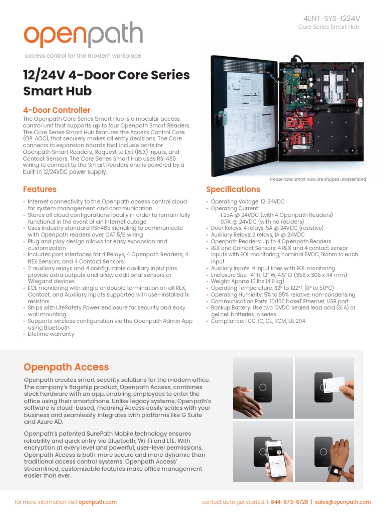 Data Sheet - 4ENT-SYS-1224V | PDF