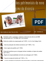 As Implicações Patrimoniais Do Novo Regime Do Divórcio - Pires Da Silva