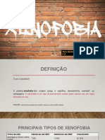 Apresentação Sobre Xenofobia