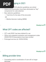 2021 CPT Codes