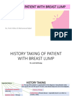 Approach To Patient With Breast Lump