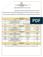 Agenda Semanal Junio 5 Al 9 de 2023