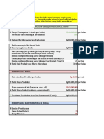 Template Cash Flow Budgeting