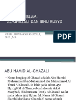 Filsafat Islam Al-Ghhazali Dan Ibn Rusyd