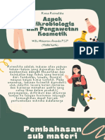 Aspek Mikrobiologis Dan Pengawetan Kosmetik