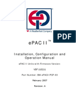 EPACII PCP Operational Manual
