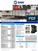 3103 Ficha Reles Extraibles de 4 Polos