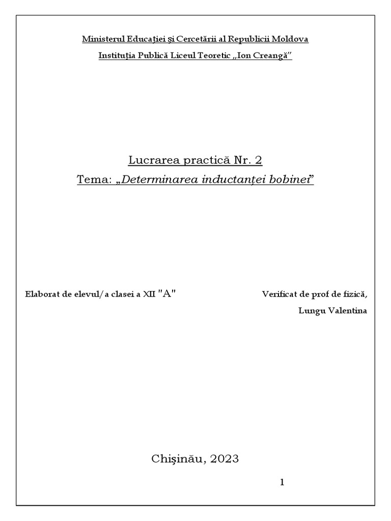 Lucrare de Laborator Nr.2 | PDF