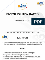 PB6MAT - PB6MAT - Financial Technology Week 6