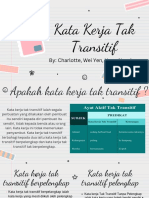 BM Kata Kerja Tak Transitif