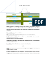 ODS - Determinantes de Saúde