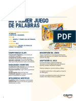 161 Mi Primer Juego de Palabras Fichas Psicopedagogicas 2022 - 12