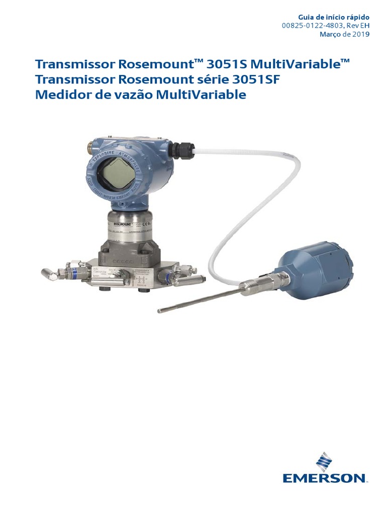 Guia de in cio r pido rosemount 3051s multivariable transmissor
