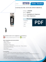 Ficha Tecnica Tinta Epson 544 65ML