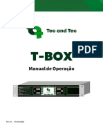 Manual de Operação T-BOX RV.01