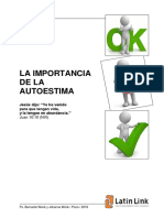 Importancia de La Autoestima