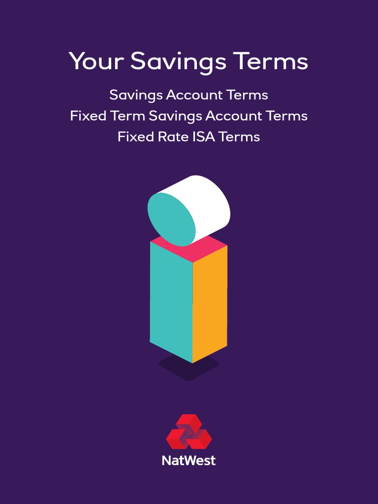 NWB Savings Account Terms | PDF