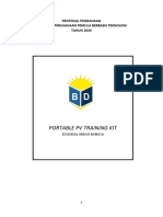 Proposal PPBT 2020-Portable PV Training Kit