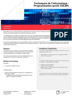 Dec Techniques Information Informatique de Gestion PdfBrochure FR