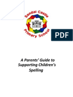 Spelling - Parent Document Version 1