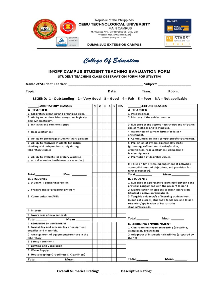 IamsharingSTEVALUATIONFORM1withyou PDF
