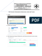 Petunjuk Pengisian RENCANA AKSI SKP - 2023