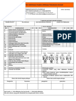 Dafrtar Tilik Preverifikasi Pasien Operasi