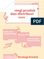 Strategi Produk Dan Distribusi