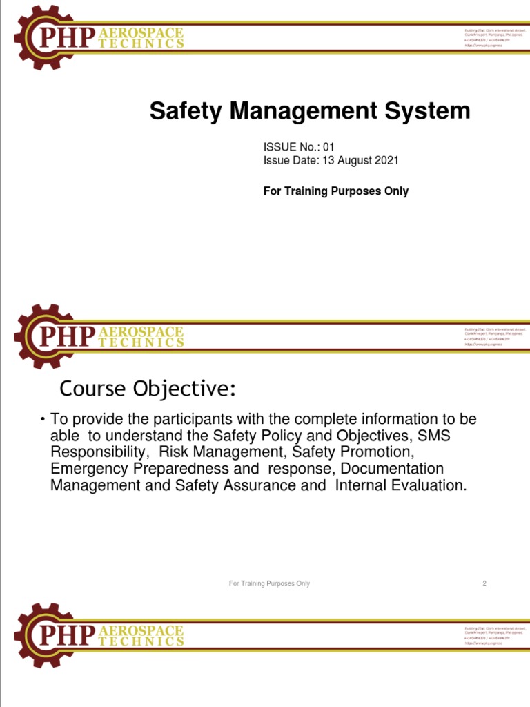 Safety Management System Overview | PDF | Risk | Risk Management