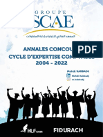 Annales 2022 Cycle Expertise Comptable - Groupe ISCAE
