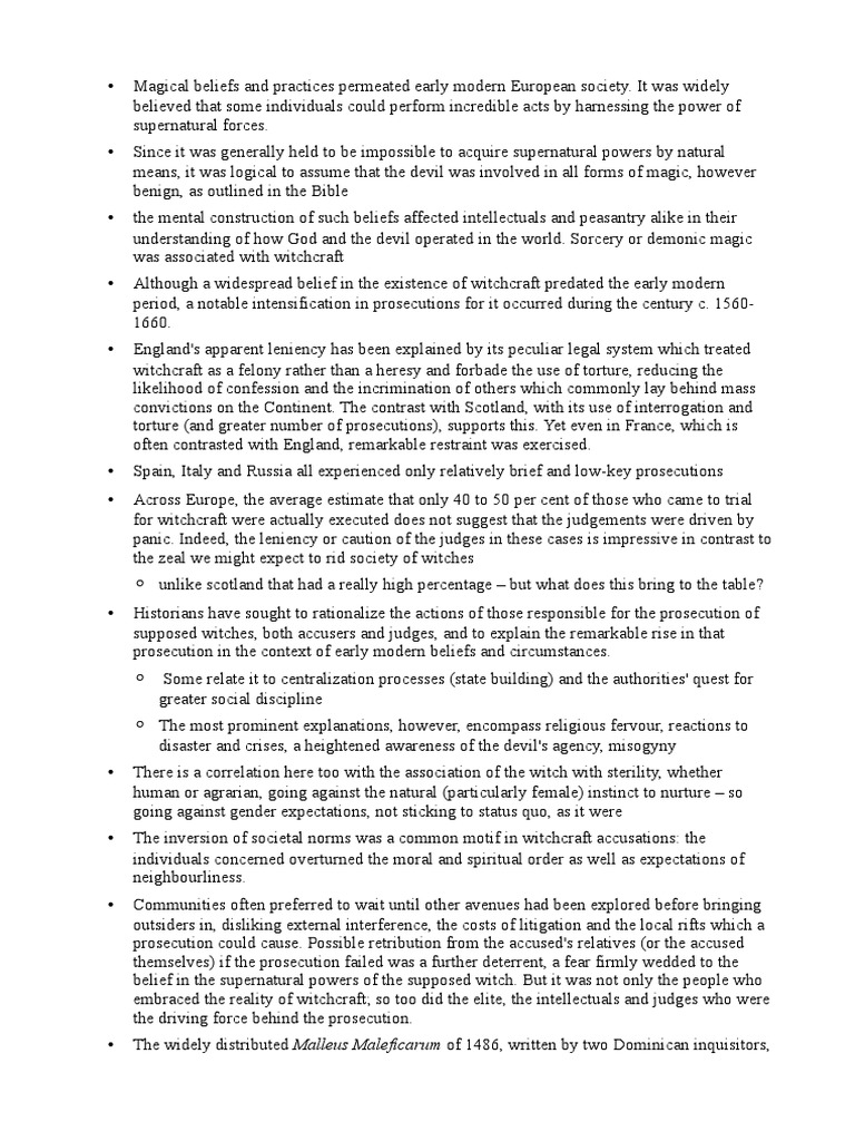 Tutorial notes on social discipline pdf witchcraft