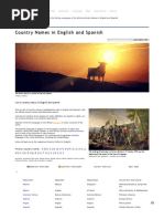 Listado Alfabético de Países Del Mundo - List of Countries of The World in Spanish - Nations Online Project