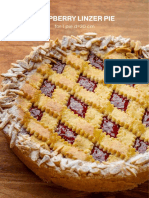 Raspberry Linzer Pie