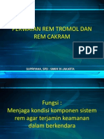 Sert Rem Tromol Dan Rem Cakram