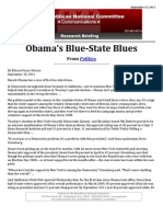 ICYMI: Obama's Blue-State Blues