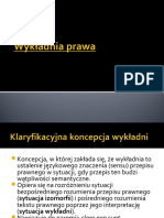 Wykładnia Prawa 0 0